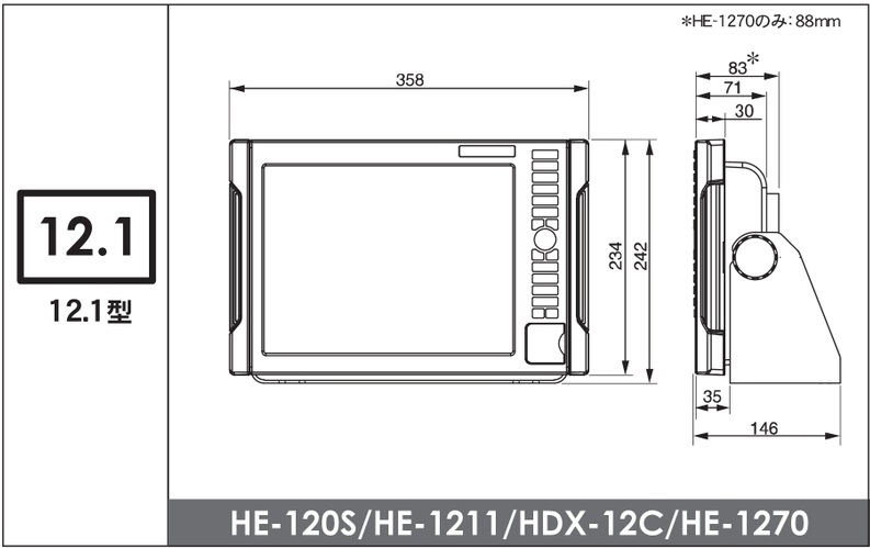 HE-1270 クイックスキャン | ホンデックス 販売 - ナビテック通販