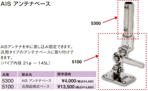 AIS アンテナベース AIS アンテナベース