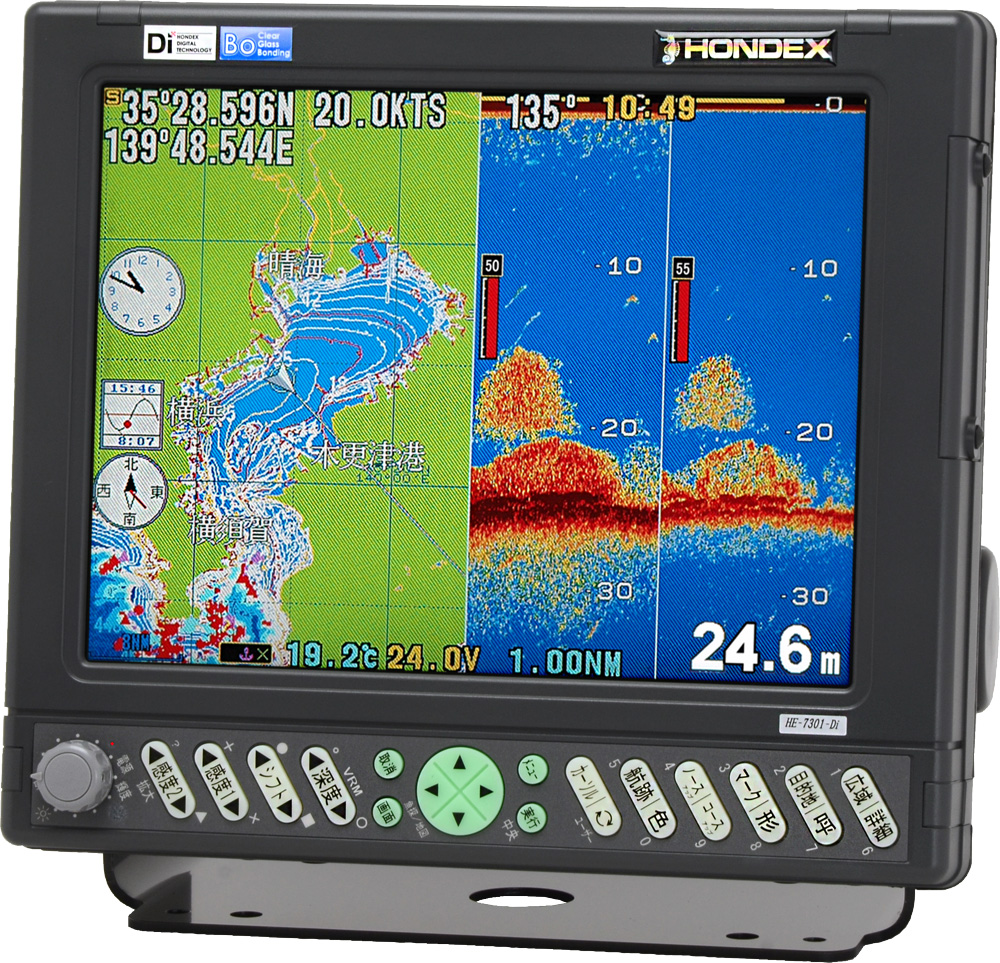 HE-730S GPS魚探 | ホンデックス 販売店 - ナビテック通販