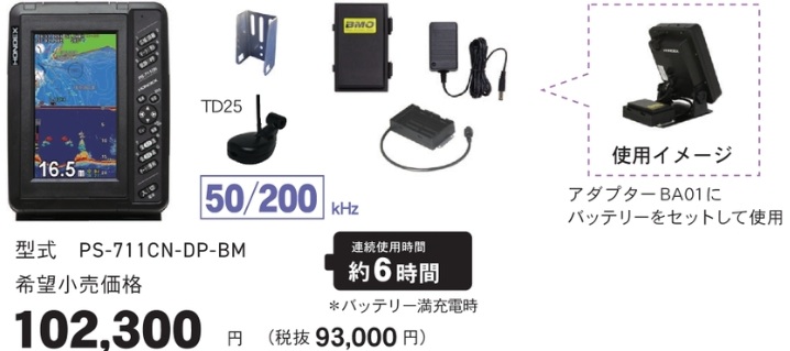 711CN BMO バッテリーセット Deep仕様 711CN BMO バッテリーセット Deep仕様