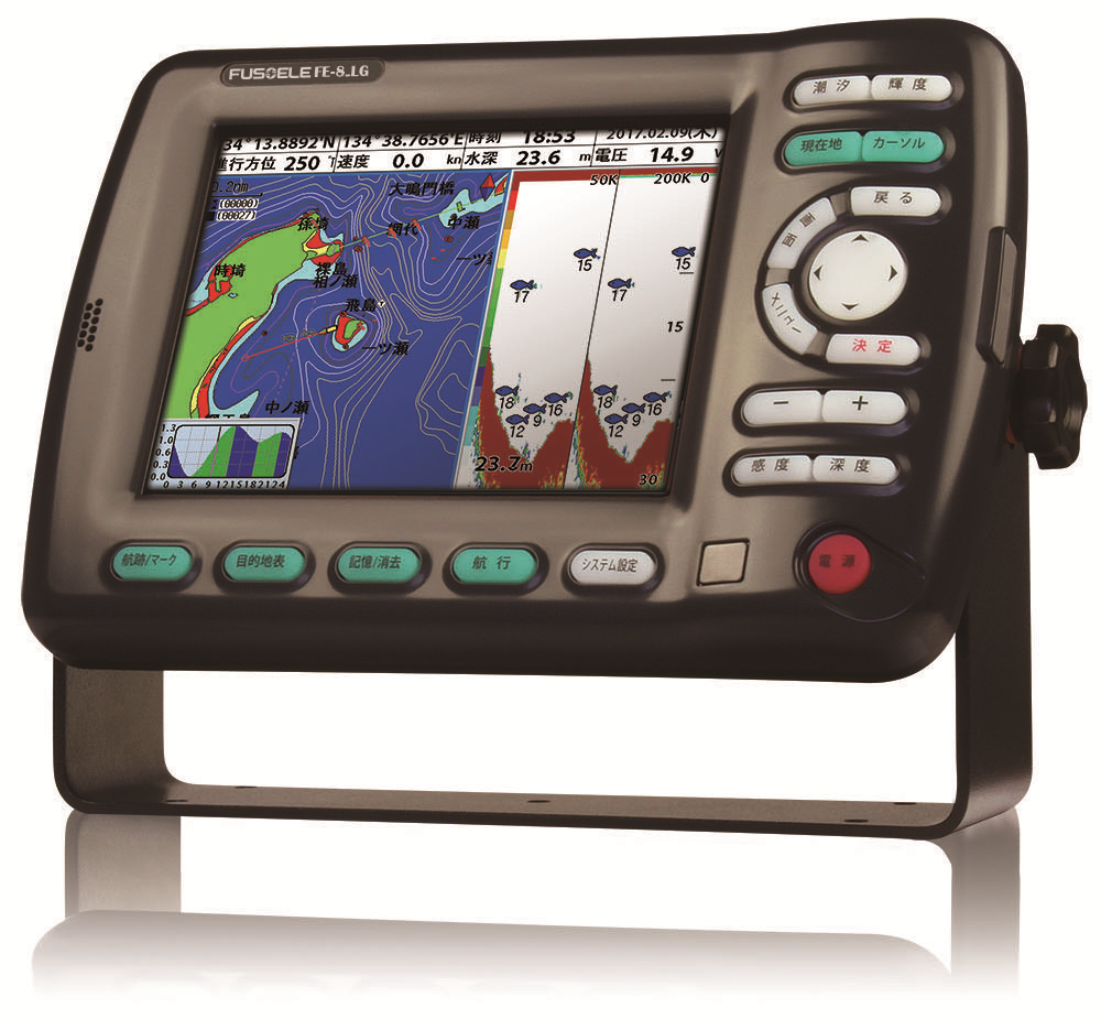 FE-8-LG フソー 8型 GPS魚探 販売 - ナビテック通販